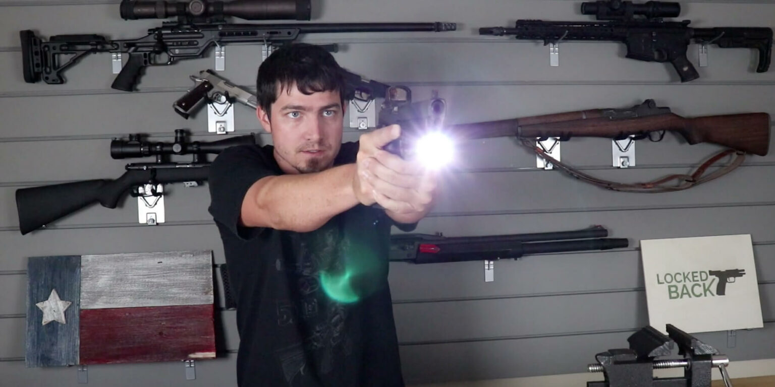 Tips for Shooting Firearms at Night Locked Back Training