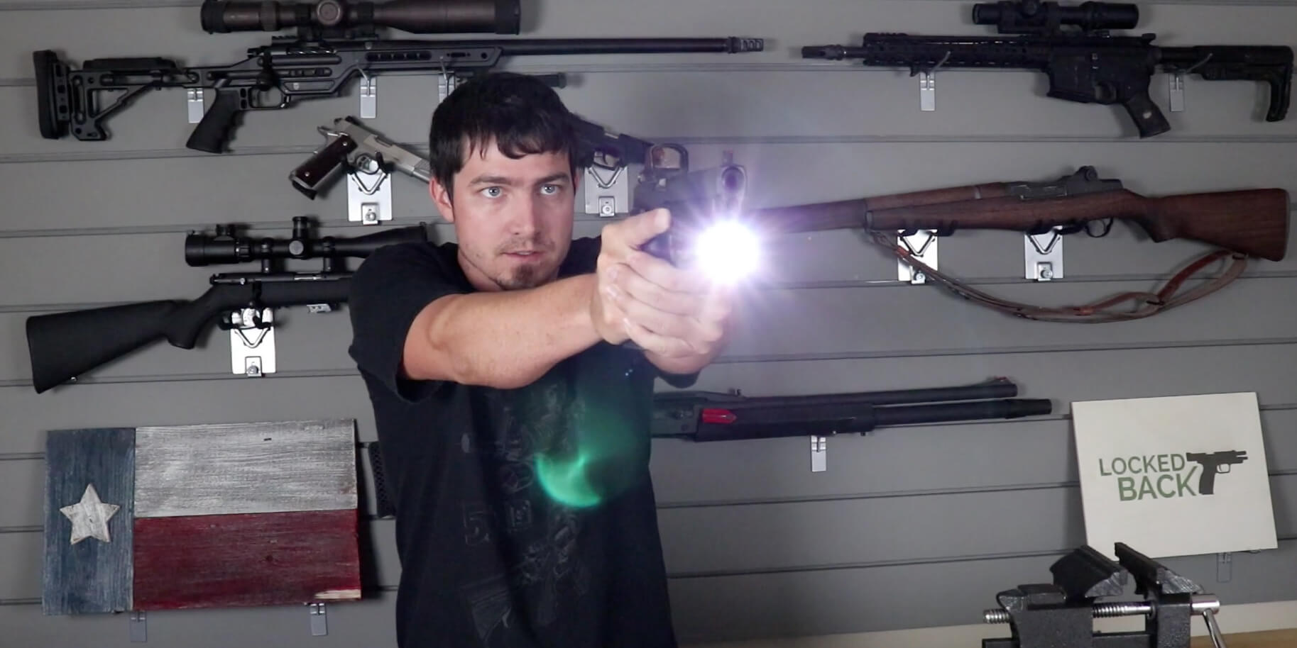 Tips for Shooting Firearms at Night Locked Back Training